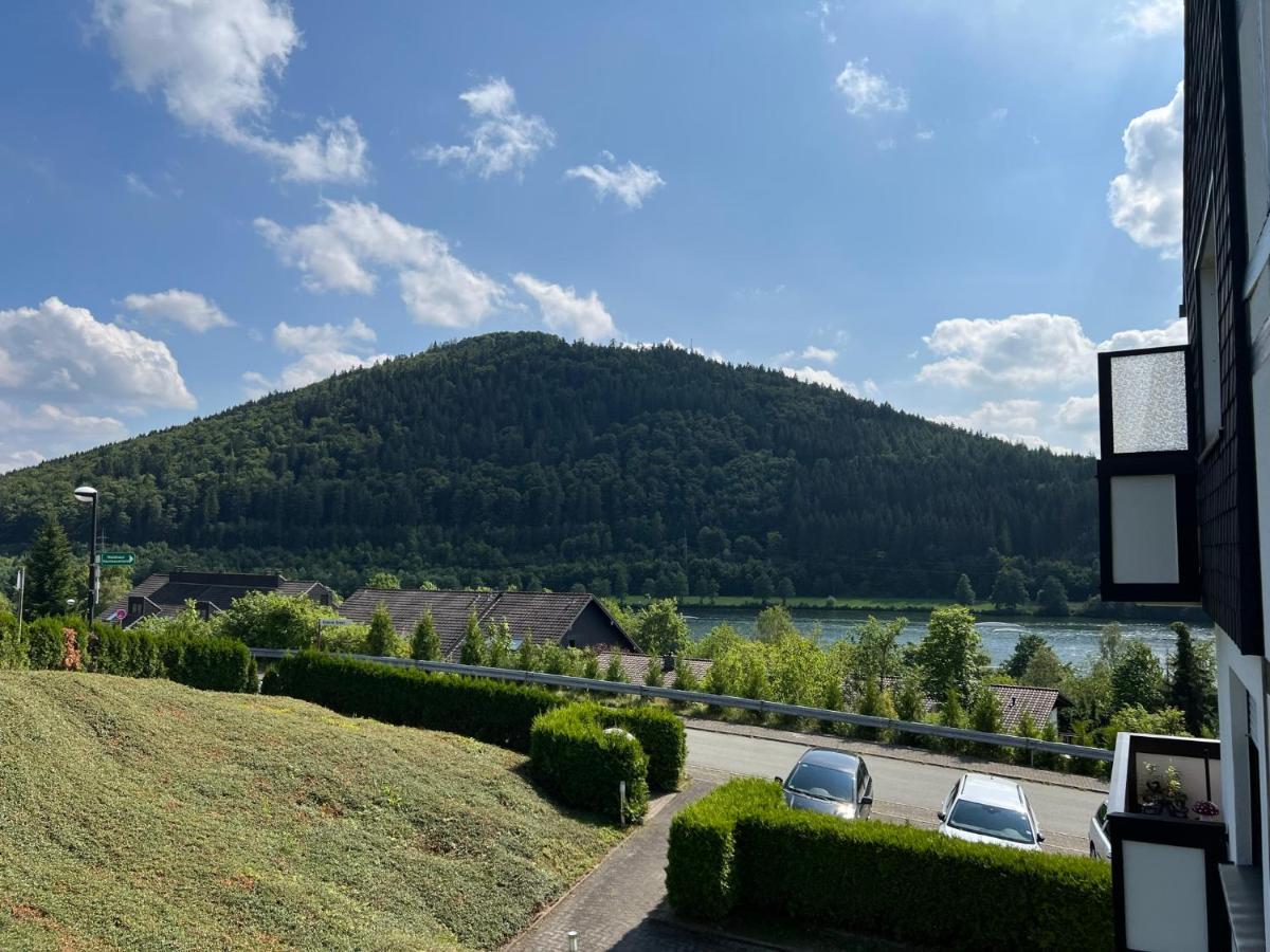 Ferienwohnung Am Hillestausee 빈터베르크 외부 사진